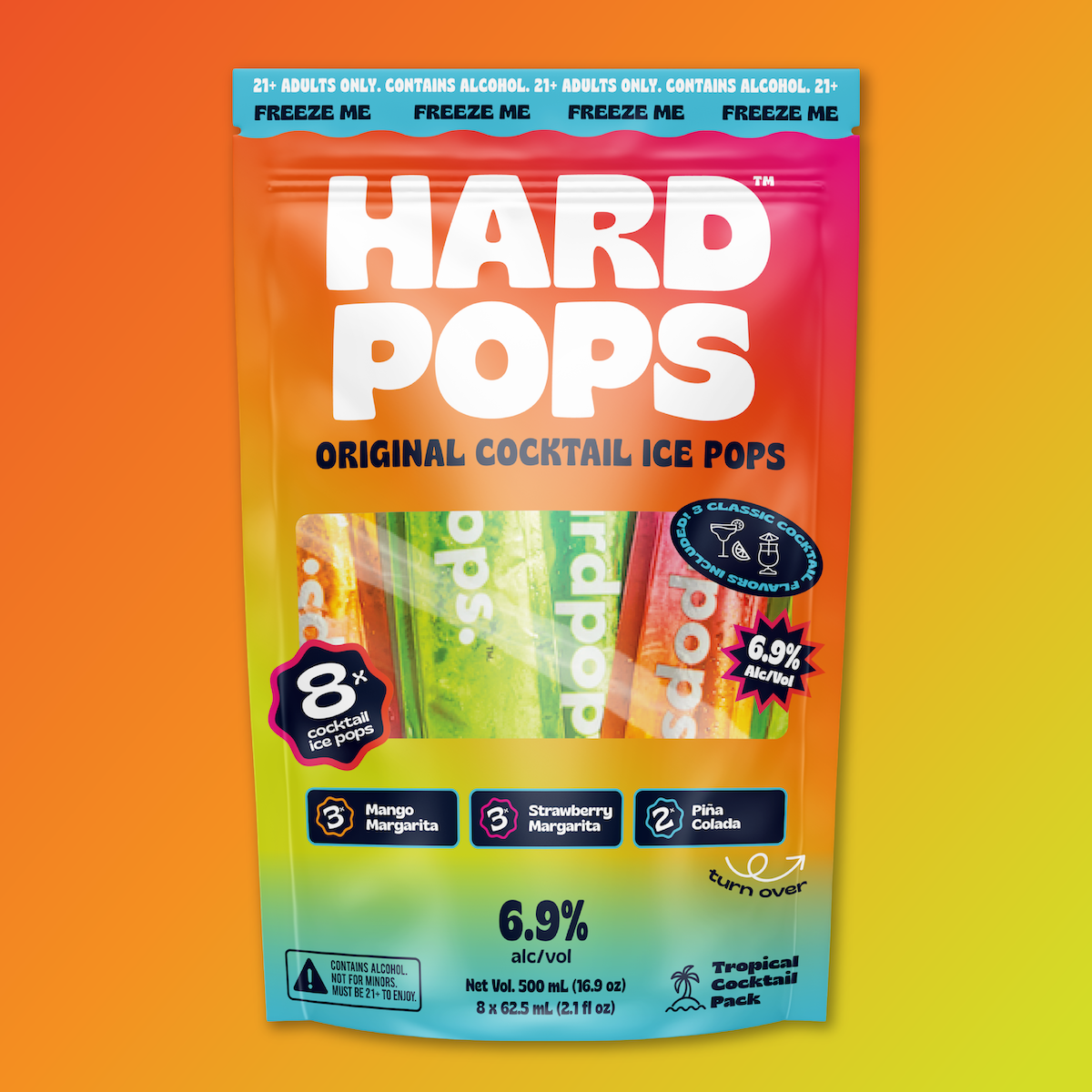 Hardpops Tropical Variety Pack